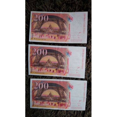 Billets De 200 Francs Gustave Eiffel