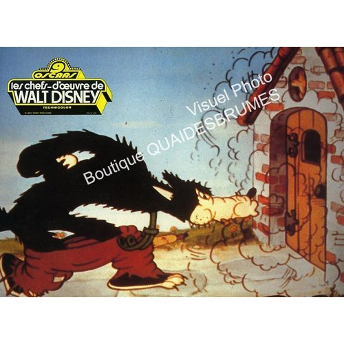 Les Chefs-D'oeuvre De Walt Disney (Academy Award Review Of Walt Disney Cartoons) : Jeu A De 9 Photos D'exploitation Cinématographique - Format 24x30,5 Cm - 1937 Réédition 1971