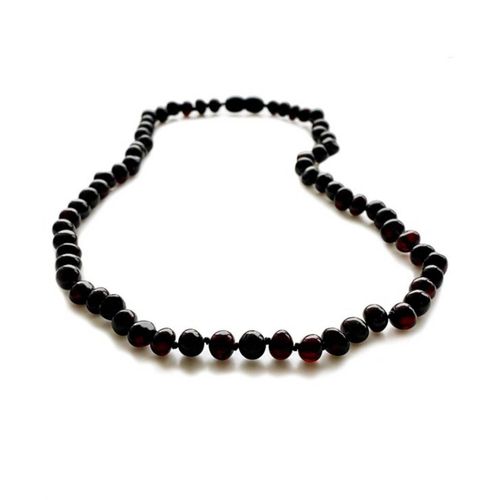 Collier Femme Ambre Cerise