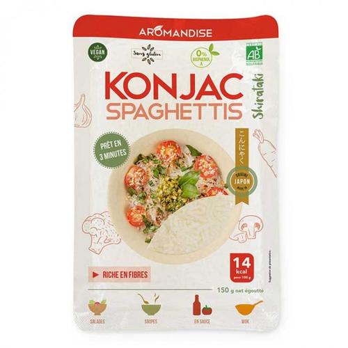 Spaghettis De Konjac 150g Aromandise Bio Vegan