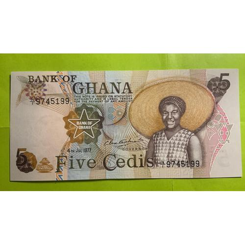 Billet Ghana 5 Cedis