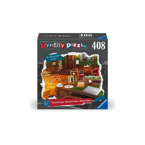 Puzzle 408 Pièces Ravensburger Mystery Puzzle Un Anniversaire Mortel