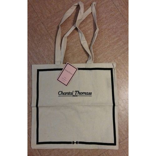 Sac CHANTAL THOMASS en tissu épais ( tote bag).. Neuf avec étiquette. Profitez en vite!