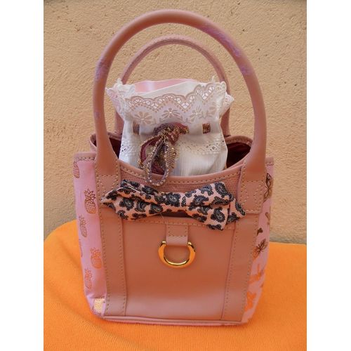 LANCEL mini sac à main seconde vie occasion vintage ReFashion made in France mariage fêtes