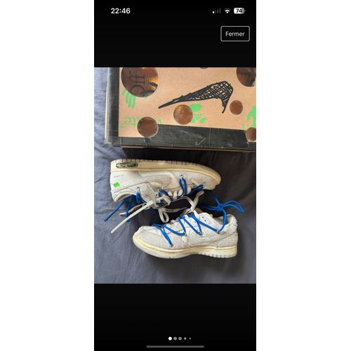 Chaussure Dunk Off White X Nike - 40