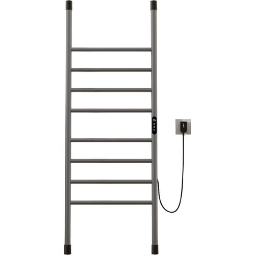 OihPaw Sèche-serviette électrique Seche Serviette sur Pied de Type échelle, Chauffe Serviette Salle de Bain,Warm Towel,Porte-Serviettes électrique,avec Minuterie&Température Réglable