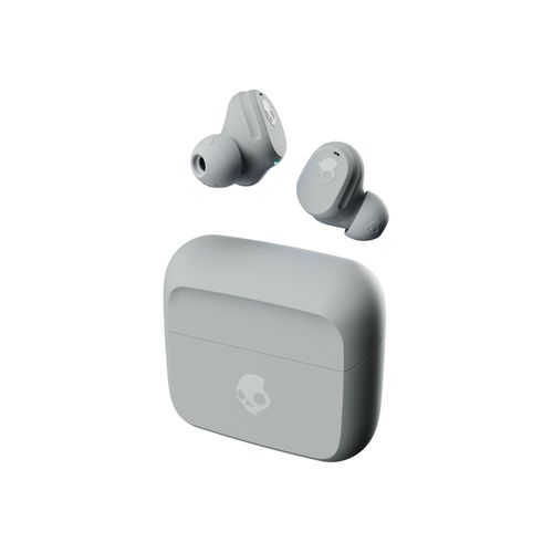 Skullcandy Mod - Écouteurs sans fil avec micro - intra-auriculaire - Bluetooth - Suppresseur de bruit actif - bleu, gris clair