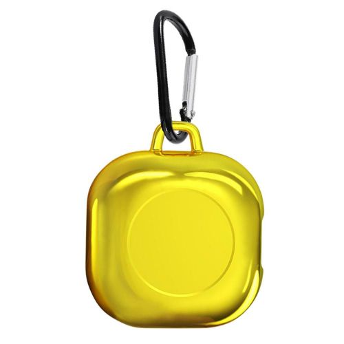 Coque de protection pour écouteurs Samsung Galaxy Buds Pro, étui de luxe galvanisé pour écouteurs Bluetooth avec mousqueton