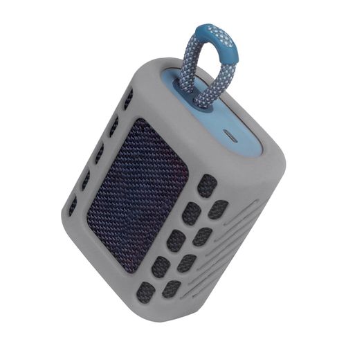 Étui en Silicone avec mousqueton pour haut-parleur Portable JBLgo3, housse de protection pour voyage en plein air