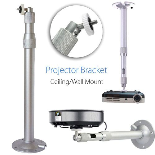 Support mural universel pour projecteur, montage au plafond, en Aluminium, capacité de 15KG, accessoires de montage