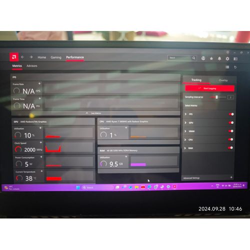 Asus G14 model GA401QC - 14" AMD Ryzen 7-5800HS - 3.2 Ghz - Ram 40 Go - DD 1 To