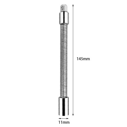 Foret électrique Multi embout tournevis serpent tuyau Flexible, cardage arbre de connexion 245/197mm outil de liaison de tige d'extension en métal souple