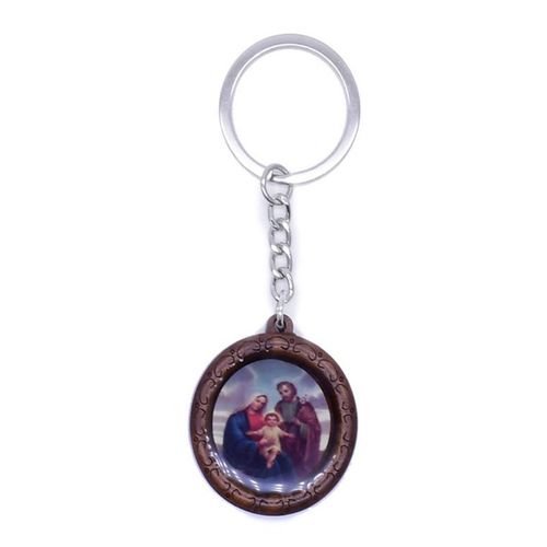 Crucifix Vintage icône chrétienne jésus-Christ | Porte-clé religieux, bijoux