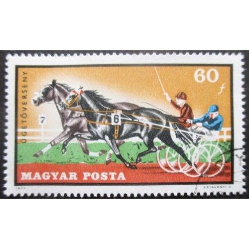 Hongrie N°2193 Hippisme Oblitéré