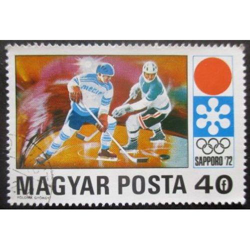 Hongrie N°2200 Jeux Olympiques D'hiver Sapporo 1972 Oblitéré