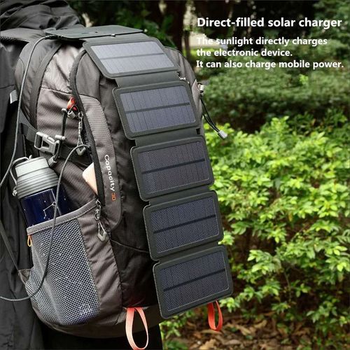 Chargeur Solaire Compact Usb Pour Smartphone