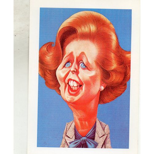 Carte Postale Humoristique Format 11.50 Cm X 16.50 Cm - Les Grandes Gueules - Mulatier - Ricord Morchoisne N° 807 - Margaret Thatcher