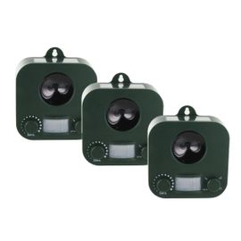 Pack 3x Garden Protector Wk0053 Repulsif Chien Chat Fouine