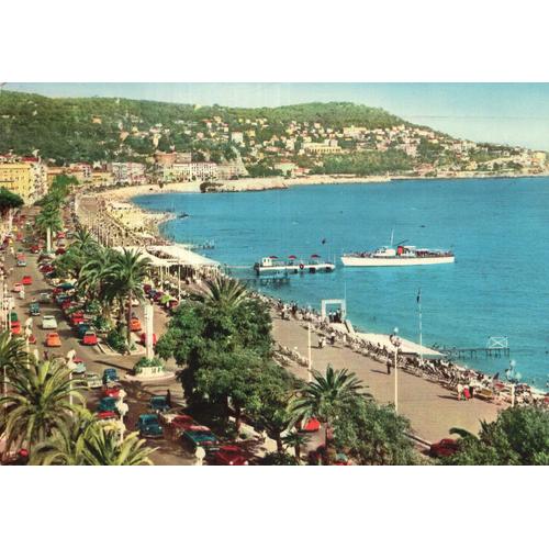 Carte Postale De Nice (Alpes Maritimes) Promenade Des Anglais En 1960 (Réf.4)
