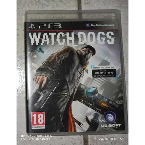 Jeu Ps3 ¿Watch Dogs¿ - Édition Exclusive Avec 60 Minutes De Gameplay Supplémentaire