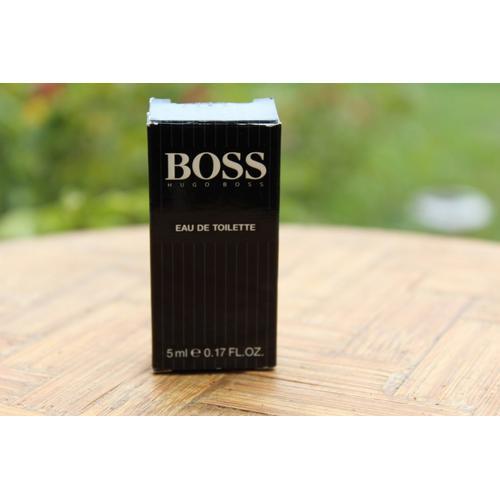 Ancienne Miniature "Boss"D'hugo Boss. Contenance:5ml En Eau De Toilette. 
