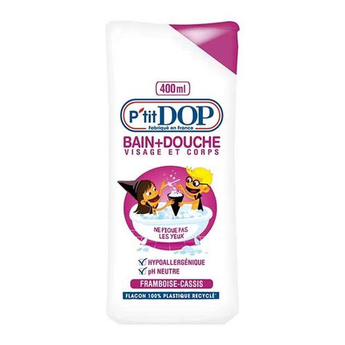 Gel Douche Bain-Douche Dop Enfants Framboise-Cassis 400ml 