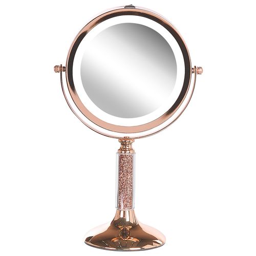 Miroir de table Rose doré BAIXAS