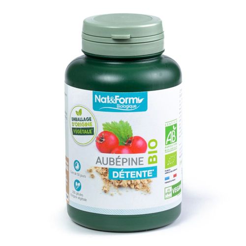 Aubépine 200 Gélules Nat Et Form Bio 
