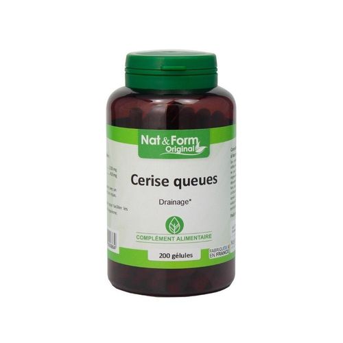 Queues De Cerise 200 Gélules En Gélatine Nat Et Form 