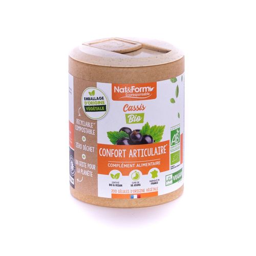 Cassis Gamme Écoresponsable 200 Gélules Nat Et Form Bio 