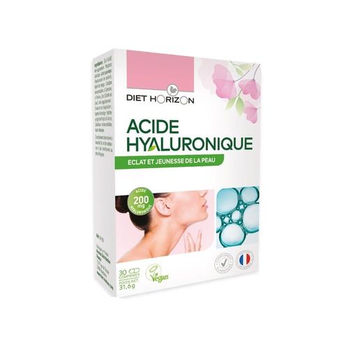 Acide Hyaluronique 30 Comprimés 130mg Diet Horizon Vegan 