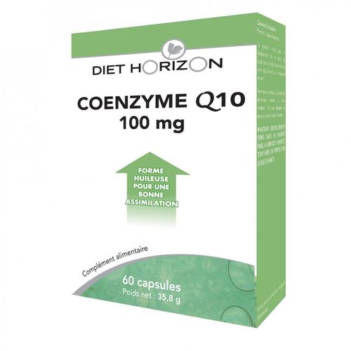 Coenzyme Q10 100mg 60 Capsules Diet Horizon 