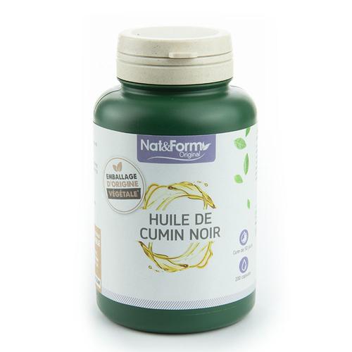 Huile De Cumin Noir 200 Capsules Nat Et Form 