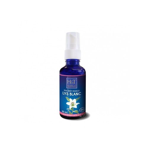 Huile Végétale Lys Blanc (Macérat 5% Tournesol) 50 Ml Herbes Et Traditions 