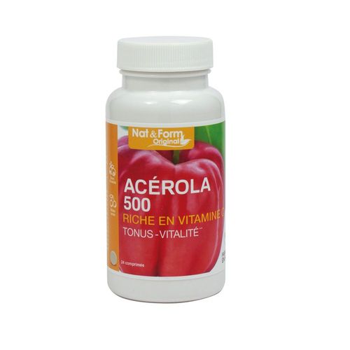Acérola 1000 30 Comprimés Nat Et Form 