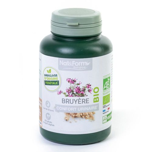 Bruyère 200 Gélules Nat Et Form Bio Dluo Fin 02/2023 