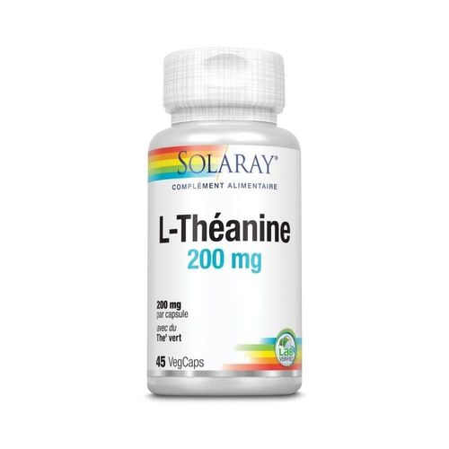 L-Théanine 45 Capsules Solaray 