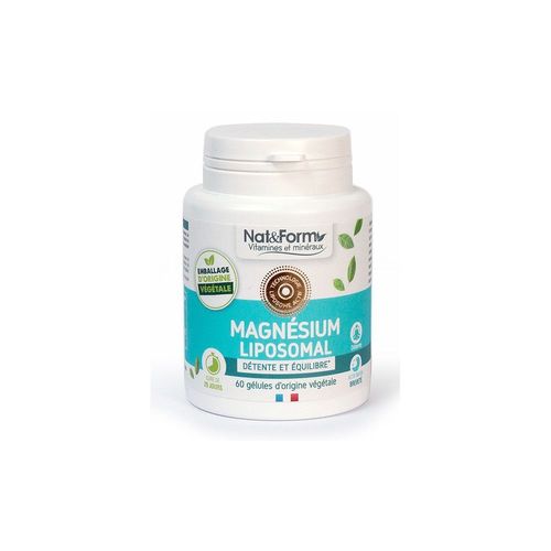 Magnésium Liposomal 60 Gélules Végétales Nat Et Form 