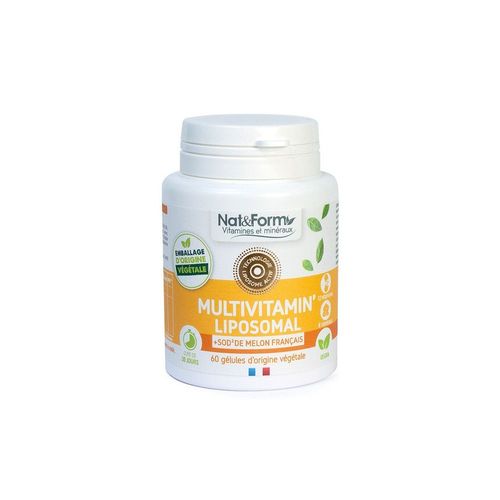 Multivitamin' Liposomal 60 Gélules Végétale Nat Et Form 