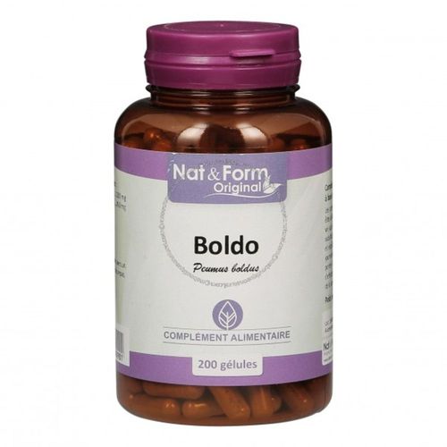Boldo 200 Gélules En Gélatine Nat Et Form Dluo Fin 06/2023 