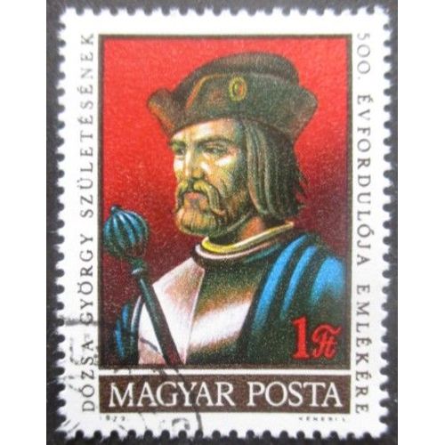 Hongrie N°2234 Gyorgy Dozsa Oblitéré