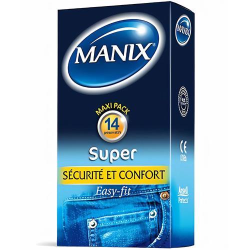 Manix Super - Boite 12 Préservatifs