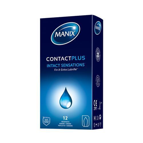 Manix Contact Plus - Boite 12 Préservatifs