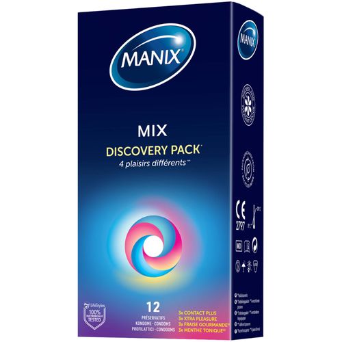 Manix Mix - Boite 12 Préservatifs