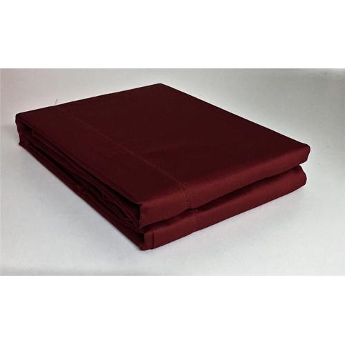 Drap Plat Bourgogne Satin De Coton Salomé Prestige-240x300