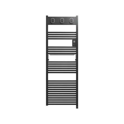 Radiateur sèche-serviettes MARAPI TACTILE anthracite 750W - 145 x 50cm