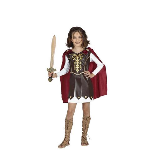 Costume De Gladiateur Avec Cape Pour Fille
