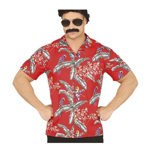 Chemise Hawaïenne Avec Perroquets Pour Adulte