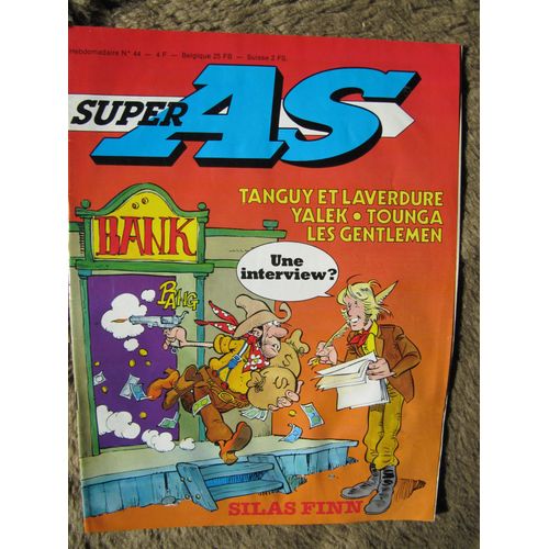 Super As N° 44 Du 11 Décembre 1979