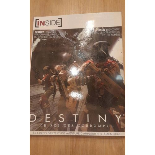 Artbook Inside Destiny Le Roi Des Corrompus